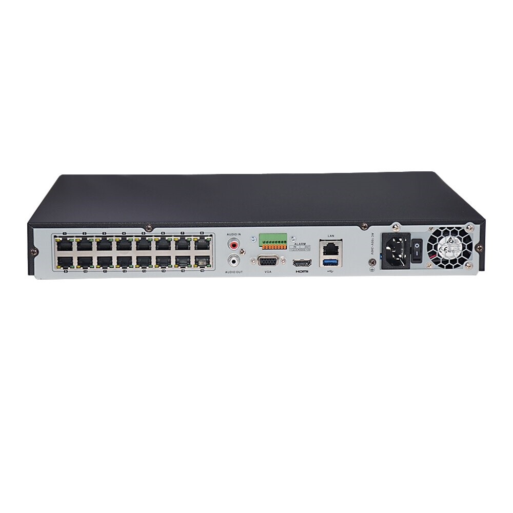 16 KANAL 2MP TEK SESLİ XMEYE YAZILIM H265+ HİBRİT PLASTIK KASA KAYIT CIHAZI